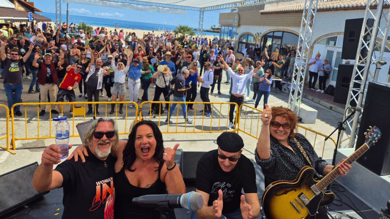 Anne & The Blues Diggers shine at the Arenal Blues Festival